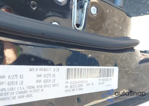 2018 Dodge Charger R/T Scat Pack Rwd из США, поврежденный, VIN 2C3CDXGJ9JH312733